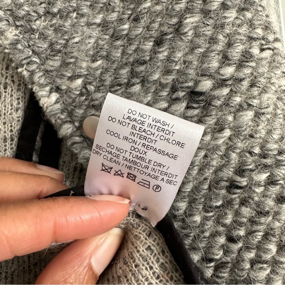 IRO Boucle Tweed Sweater Jacket Size 3 (Large) - Picture 10 of 11